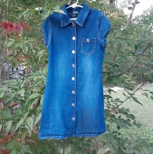 Girls Denim Dress